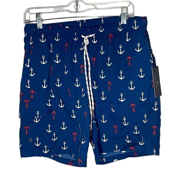 Rainforest Men’s Anchor Swim Shorts. Size Small. - Picture 4 of 13